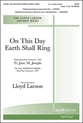 On This Day Earth Shall Ring SATB choral sheet music cover